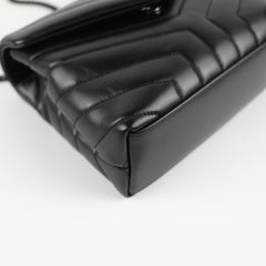 Saint Laurent Small Lou Lou Black Lambskin
