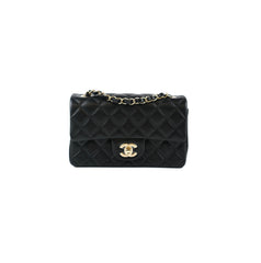 Chanel Rectangle Mini Lambskin Black