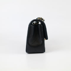 Chanel Rectangle Mini Lambskin Black