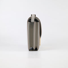 Hermes Mini Constance 18 Gris Perle K Stamp