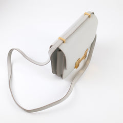 Hermes Mini Constance 18 Gris Perle K Stamp