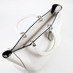 Dior Large Diorissimo Tote White