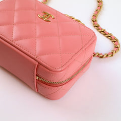 Chanel Pick Me Up Vanity Lambskin Pink