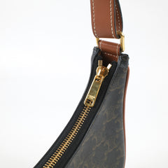 Celine Ava Canvas Shoulder Bag