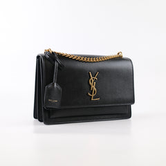 Saint Laurent Sunset Medium Black