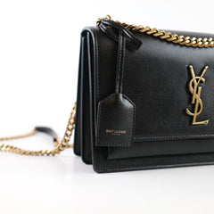 Saint Laurent Sunset Medium Black