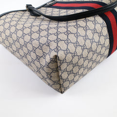 Gucci Large Ophidia Tote GG Supreme Canvas