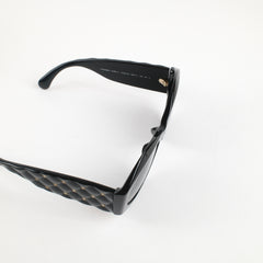 Chanel Oversized Quilt Black Sunglasses