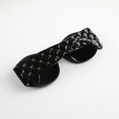 Chanel Oversized Quilt Black Sunglasses