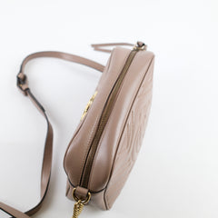 Gucci Small Marmont camera bag Nude