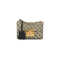 Gucci Small Padlock Bee x GG Supreme Canvas bag