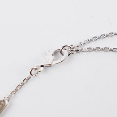 Van Cleef & Arpels Vintage Alhambra Diamond Holiday Pendant Necklace White Gold 2024