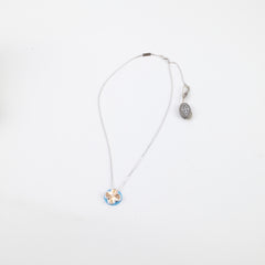 Van Cleef & Arpels Vintage Alhambra Diamond Holiday Pendant Necklace White Gold 2024
