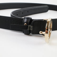 Gucci GG Interlocking Belt Black Size Size 100