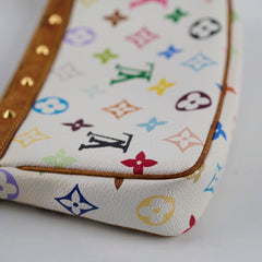 Louis Vuitton Multicolor Pochette Accessories White
