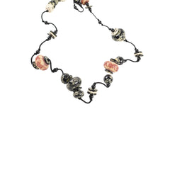 Chanel Collectors Catwalk Necklace Resin Wood Rope Necklace (2010)