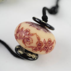 Chanel Collectors Catwalk Necklace Resin Wood Rope Necklace (2010)