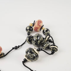 Chanel Collectors Catwalk Necklace Resin Wood Rope Necklace (2010)