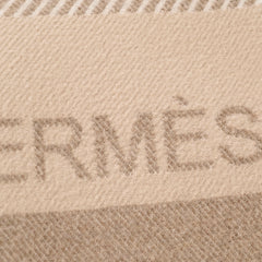 Hermes Wool Cashmere H Riviera Blanket