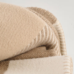 Hermes Wool Cashmere H Riviera Blanket