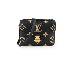 Louis Vuitton Pochette Metis Bicolour Monogram Empreinte