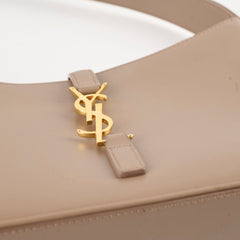 Saint Laurent Le 5 A 7 Should Bag Taupe Beige
