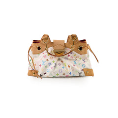 Louis Vuitton Ursula Multicolor Shoulder Bag White