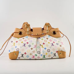 Louis Vuitton Ursula Multicolor Shoulder Bag White