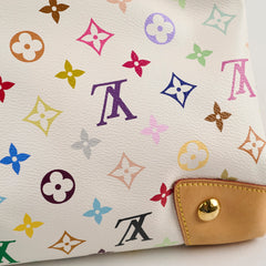 Louis Vuitton Ursula Multicolor Shoulder Bag White