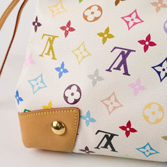 Louis Vuitton Ursula Multicolor Shoulder Bag White