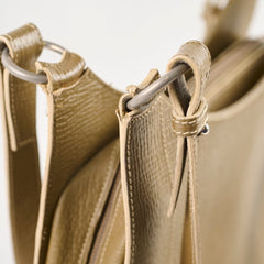 Loewe Vintage Hobo Shoulder Bag Taupe
