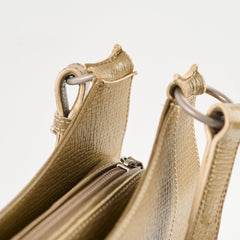 Loewe Vintage Hobo Shoulder Bag Taupe