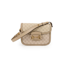 Gucci Horsebit 1955 Shoulder Bag Beige