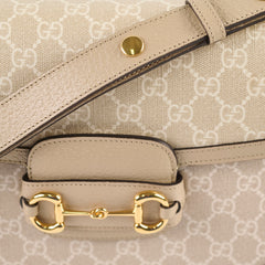 Gucci Horsebit 1955 Shoulder Bag Beige