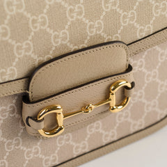 Gucci Horsebit 1955 Shoulder Bag Beige
