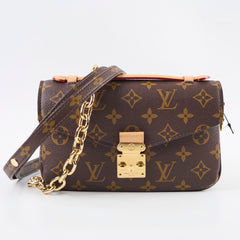 Louis Vuitton Pochette Metis East West Monogram Microchip
