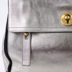 Saint Laurent Large Muse Silver Top Handle