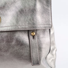 Saint Laurent Large Muse Silver Top Handle