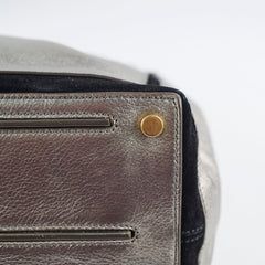 Saint Laurent Large Muse Silver Top Handle