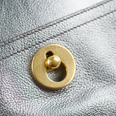 Saint Laurent Large Muse Silver Top Handle