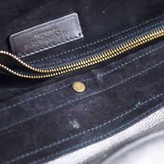 Saint Laurent Large Muse Silver Top Handle