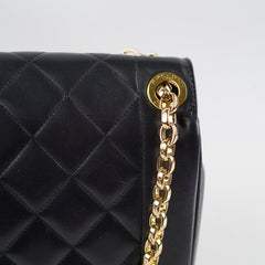Chanel Large Lambskin Chic With Me Flap Black