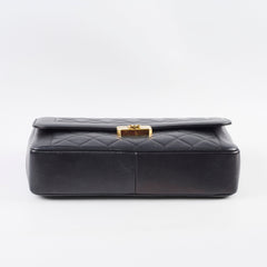 Chanel Large Lambskin Chic With Me Flap Black