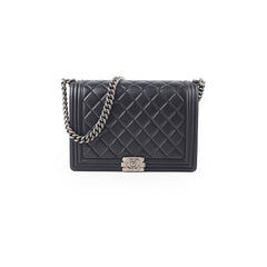 Chanel Boy Large Lambskin Black - Series 19
