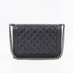 Chanel Boy Large Lambskin Black - Series 19
