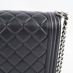 Chanel Boy Large Lambskin Black - Series 19