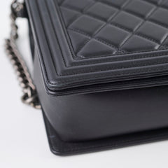 Chanel Boy Large Lambskin Black - Series 19