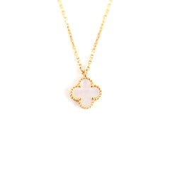 Van Cleef and Arpels Sweet Mother of Pearl MOP Necklace