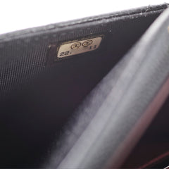Chanel Wallet On Chain WOC Black Caviar