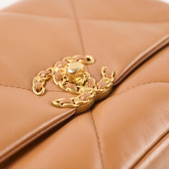 Chanel 19 Small Caramel